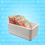 PORTABUSTINE  CUBE BIANCO