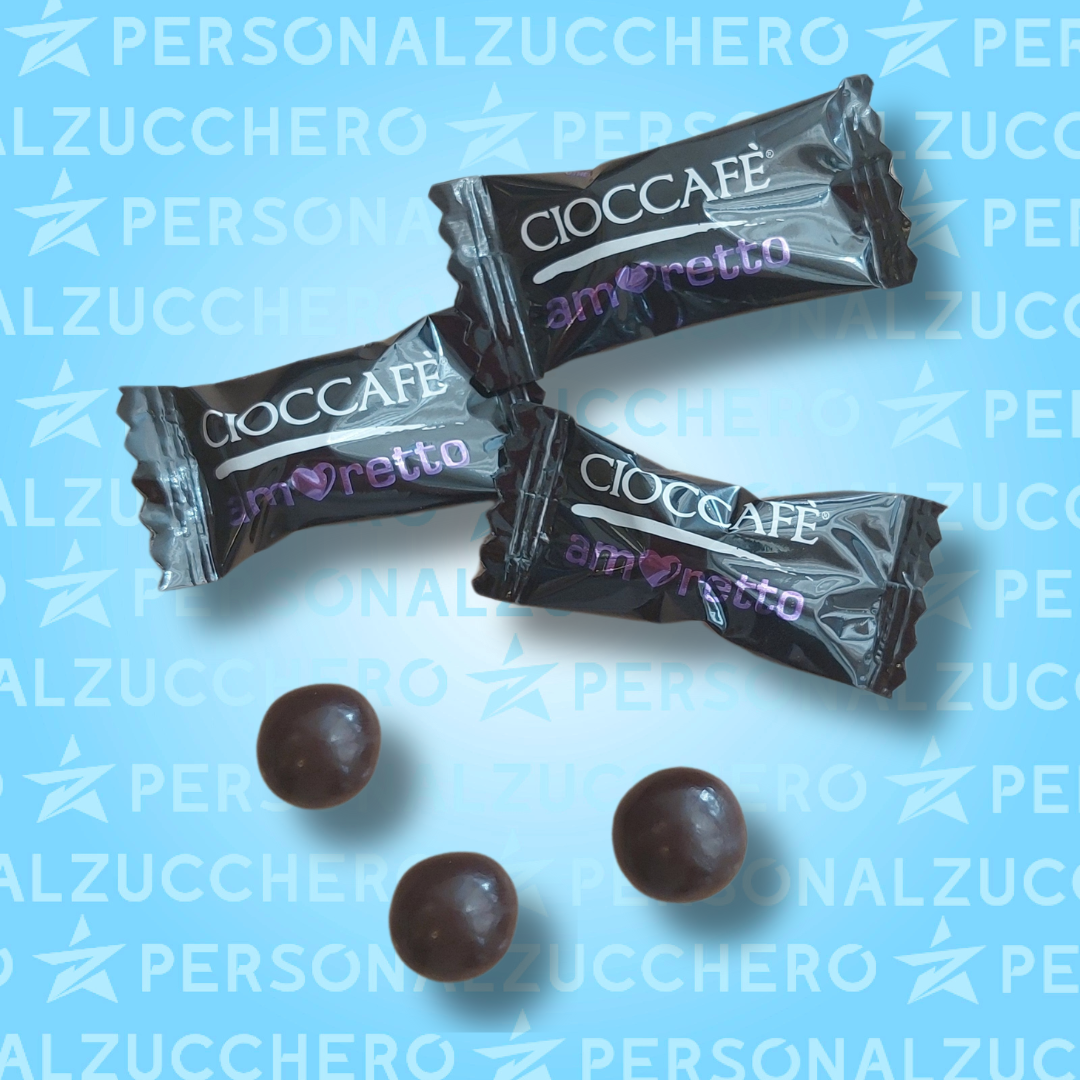 PRALINE, AMARETTI RICOPERTI DI CIOCCOLATO