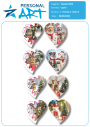 Schede Personal ART cuore natale 2025