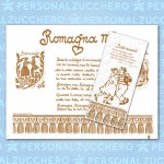 tovaglietta e busta portaposate; tovagliette; buste portaposate