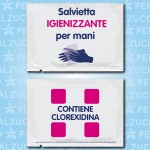 Neutra + Igienizzante 7x10 cm ==  Neutral fragrance + clorexidina Sanitizing 7x10 cm